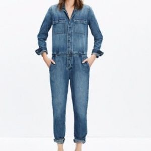 Madewell Womens overall jumpsuit size XXS blue